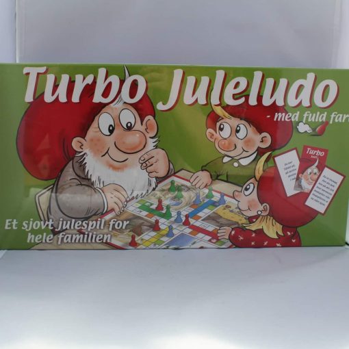 lustiges Brettspiel für Weihnachten Turbo Ludo mit Santa Julius