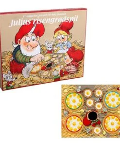 julespil risengrøds spillet med nissen julius spilles som klassisk spejle æg spil