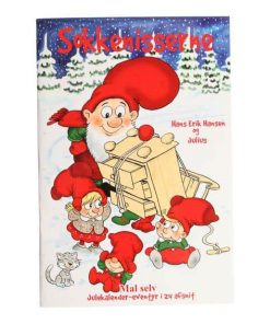 Buch mit 24 Geschichten über Julius die Elfen Socken Elfen Weihnachtskalender Geschichte Buch