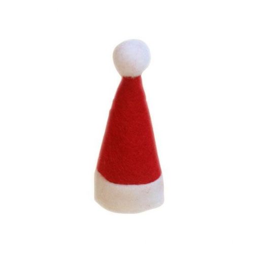 kleiner Mini Pixie Hut 4 x 9 cm. als zusätzliches Accessoire für die Tür des Weihnachtsmanns und die Weihnachtslandschaft