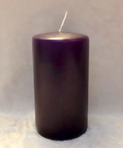 lilla stearinlys 7 centimeter i diameter og 12 centimeter høj perfekt bloklys til advent