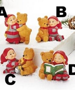 Babysitter-Mädchen-Lesebuch für einen gelben Teddybären