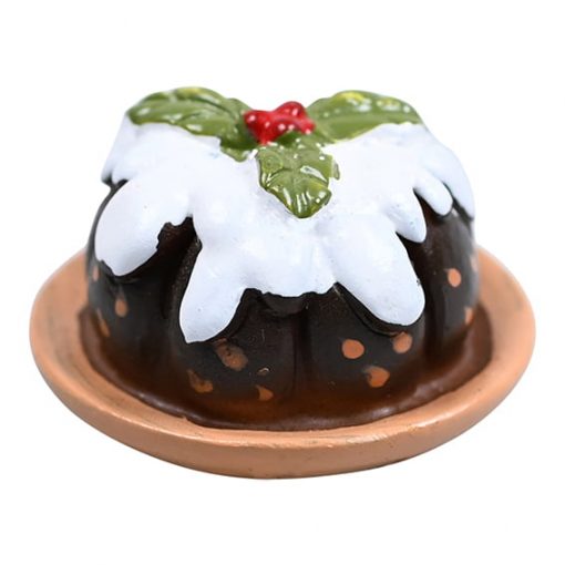 Kuchen mit Zuckerguss als Accessoire für die Tür des Weihnachtsmanns