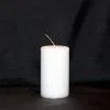 hvid bloklys 7 x 12 centimeter billigt kvalitets stearinlys til jul og adventslys